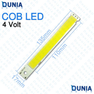 COB LED 4V Strip DC 135×17mm Super Bright Linear COB Light for Emergency, Torch & DIY RS01-COB