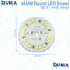 44mm Round LED Board 18 SMD 2835 DC 3.7-4V 15W High Power Module for Flashlight Torch Bulb DIY Light