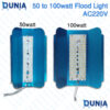 LED Flood Light 50W 100W AC 220V SMD Outdoor Floodlight for Security Garden