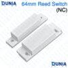 64mm Normally Closed Reed Switch Heavy Duty Magnetic Door Window Sensor NC for Security Alarm Gate Garage