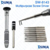 SW-8143 Multipurpose Precision Screwdriver Set 9 Bits