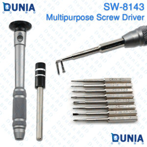 SW-8143 Multipurpose Precision Screwdriver Set 9 Bits