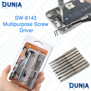 SW-8143 Multipurpose Precision Screwdriver Set 9 Bits