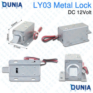 LY03 12V DC Electric Solenoid Cabinet Lock for Home and DIY Project