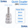 SH Series Quick Coupler Pneumatic Hose Barb Socket Online in Bangladesh 6mm, 8mm, 10mm, 12mm