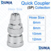 SP Series Quick Coupler Pneumatic Hose Barb Socket Online in Bangladesh 6mm, 8mm, 10mm, 12mm