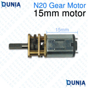 N20 Gear Motor D-Shaft 15mm Motor Body High Torque Micro DC Geared Motor