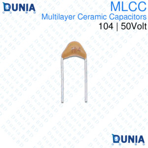 104 MLCC Multilayer Ceramic Capacitor 50V