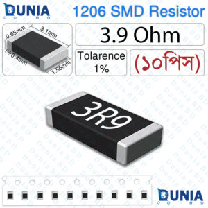 3.9K Ohm 3R9 1206 SMD Resistor 1/4W 1% Tolerance Precision Chip Resistor
