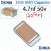 4.7nF SMD 1206 Capacitor