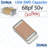 68pF SMD 1206 Capacitor