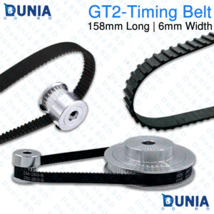 GT2 Timing Belt Closed Loop Rubber Belt 5mm 6mm Width for 3D Printer