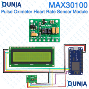 MAX30100 Pulse Oximeter and Heart Rate Sensor Module for DIY