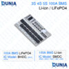 3S 4S 5S 100A BMS for Li-Ion LiFePO4 Protection Board 14.6V 18.2V Lithium Ion and Iron Phosphate Battery