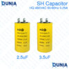 SH Fan Capacitor 2.5uF & 3.5uF 450VAC for Ceiling Fans
