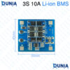 3S 10A Li-ion BMS Battery Protection Board