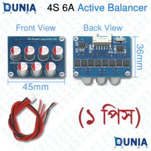 4S 6A Active Balancer Super Capacitor Battery Equalizer Board