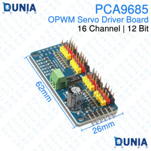 PCA9685 16 Channel 12 Bit PWM Servo Driver Board I2C Interface 1Pack