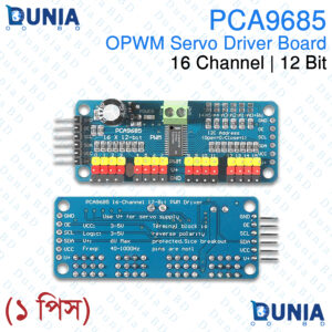 PCA9685 16 Channel 12 Bit PWM Servo Driver Board I2C Interface 1Pack