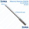 Masonry Hammer Drill Bit 8x210mm 8 Inch Drill Bit