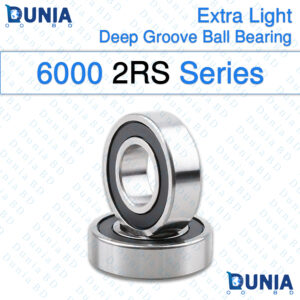 Deep Groove Ball Bearing 6000 2RS Series Rubber Sealed Bearings