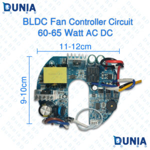 AC DC BLDC Fan Controller Circuit Board Module 60-65W With Remote