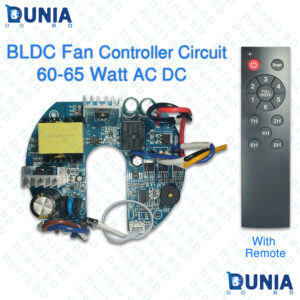 AC DC BLDC Fan Controller Circuit Board Module 60-65W With Remote
