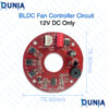BLDC Fan Controller Circuit 12V DC Only FD-6303AL V02 Driver Board