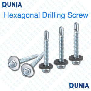 Hexagonal Drilling Screw Self Tapping Metal Fasteners