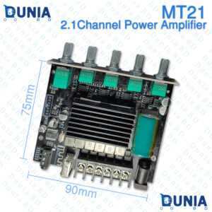 MT21 2.1 Channel Bluetooth Power Amplifier Board Module 50W+50W+100W