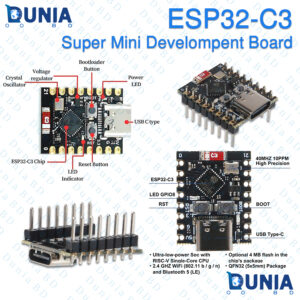 ESP32-C3 Super Mini Development Board Type-C WiFi Bluetooth GPIO Module