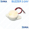 3-24V DC Buzzer Electronic Alarm Sounder with Red Black Wire
