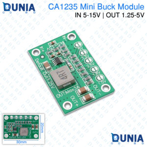 CA1235 3A Mini DC-DC Buck Converter 5-15V Input 1.25-5V Output Module