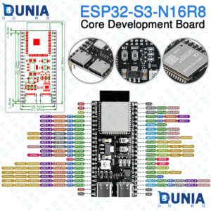 ESP32-S3-N16R8 Core Development Board 16MB Flash 8MB PSRAM Dual Type-C USB
