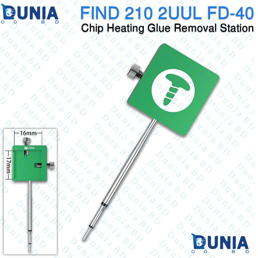 2UUL Find 210 FD-40 Chip Heating Glue Removal Station