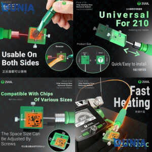 2UUL Find 210 FD-40 Chip Heating Glue Removal Station