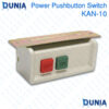 KAN-10 Power Pushbutton Switch ON OFF Control Panel with Metal Bracket