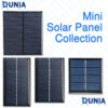 Mini Solar Panel Collection 2V 5V 6V Multiple Size Options for DIY Projects