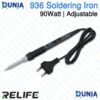 Relife 936 90W Adjustable Soldering Iron with Digital Temperature Display