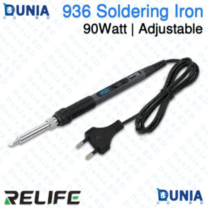 Relife 936 90W Adjustable Soldering Iron with Digital Temperature Display