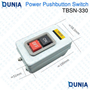 TBSN-330 3P 30A 3.7kW Power Pushbutton Switch Box