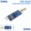 SW-520D Tilt Ball Switch Sensor Module LM393 Adjustable Sensitivity 3.3V-5V