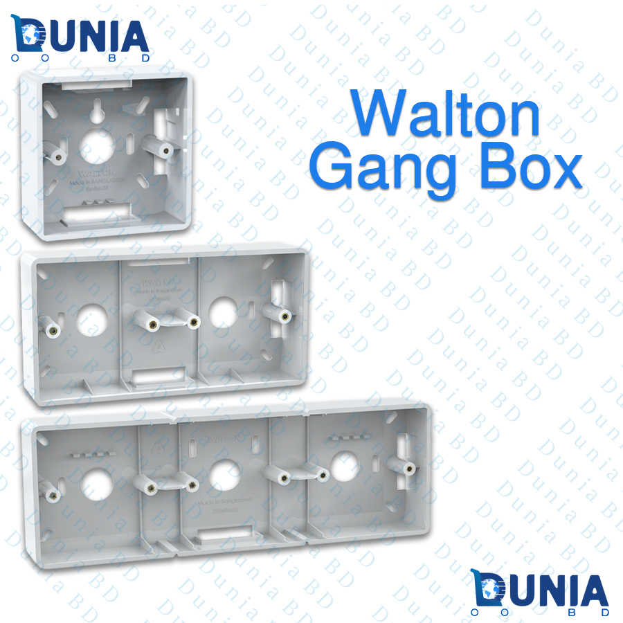 Walton Surface Gang Box 1 Gang 2 Gang 3 Gan