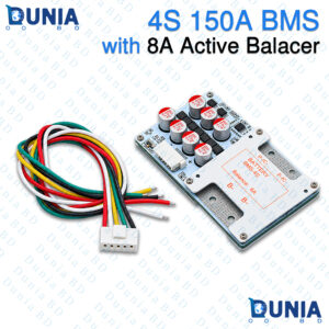 4S 150A BMS Protection Board with 8A Active Balancer Module