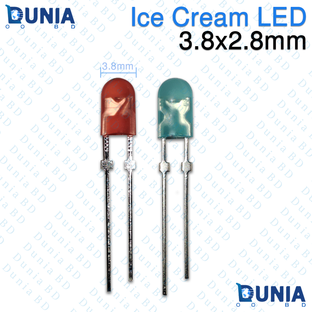 4mm Ice Cream LED Light High Brightness