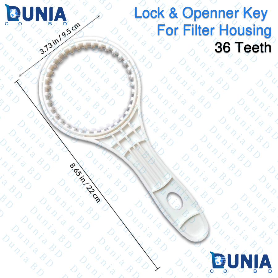 36 Teeth Water Filter Housing Spanner Wrench Opener Key