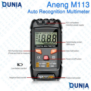 ANENG M113 Digital Multimeter Smart Auto Recognition Tester