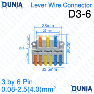 Lever Wire Connector D3 Series Quick Splice Terminal Block