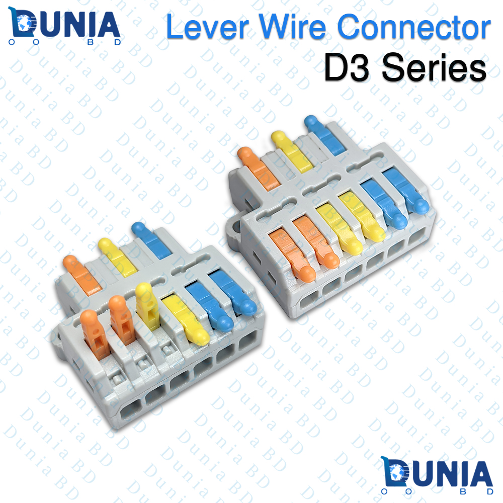 Lever Wire Connector D3 Series Quick Splice Terminal Block