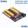 ESP32S 38P Expansion Board Dual Type-C Micro USB DC Jack Breakout